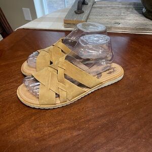Sorel 8 Ella Slides Flats Leather sandals